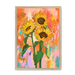 Chromatose Botanica - Sunflowers Framed Print Chromatose A3 (297 X 420 mm) / Natural / No Mount (All Art) Framed Print