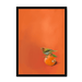 Tangerine Tanager Framed Print Sticky Beaks A3 (297 X 420 mm) / Black / No Mount (All Art) Framed Print
