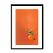 Tangerine Tanager Framed Print Sticky Beaks A3 (297 X 420 mm) / Black / White Mount Framed Print