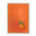 Tangerine Tanager Framed Print Sticky Beaks A3 (297 X 420 mm) / Natural / No Mount (All Art) Framed Print