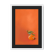 Tangerine Tanager Framed Print Sticky Beaks A3 (297 X 420 mm) / White / Black Mount Framed Print