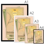 The Chariot Framed Print Tarot Cats Framed Print