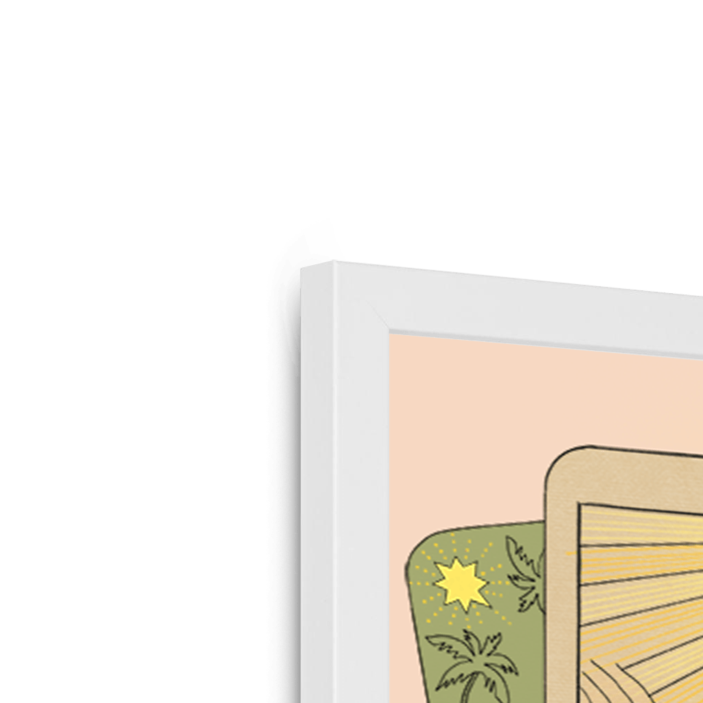 The Chariot Framed Print Tarot Cats Framed Print