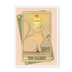 The Chariot Framed Print Tarot Cats A3 (297 X 420 mm) / White / No Mount (All Art) Framed Print