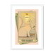 The Chariot Framed Print Tarot Cats A3 (297 X 420 mm) / White / White Mount Framed Print