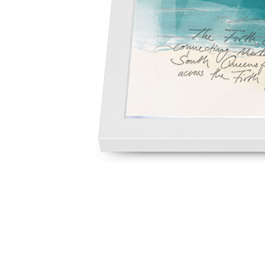 The Forth Bridge Framed Print Essential Edinburgh Framed Print