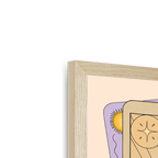 The Magician Framed Print Tarot Cats Framed Print