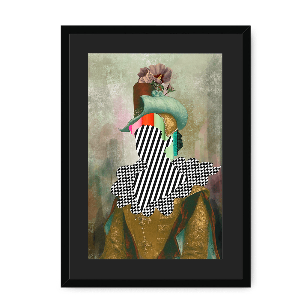 The Duchess Framed Print Noblesse Oblige A3 (297 X 420 mm) / Black / Black Mount Framed Print