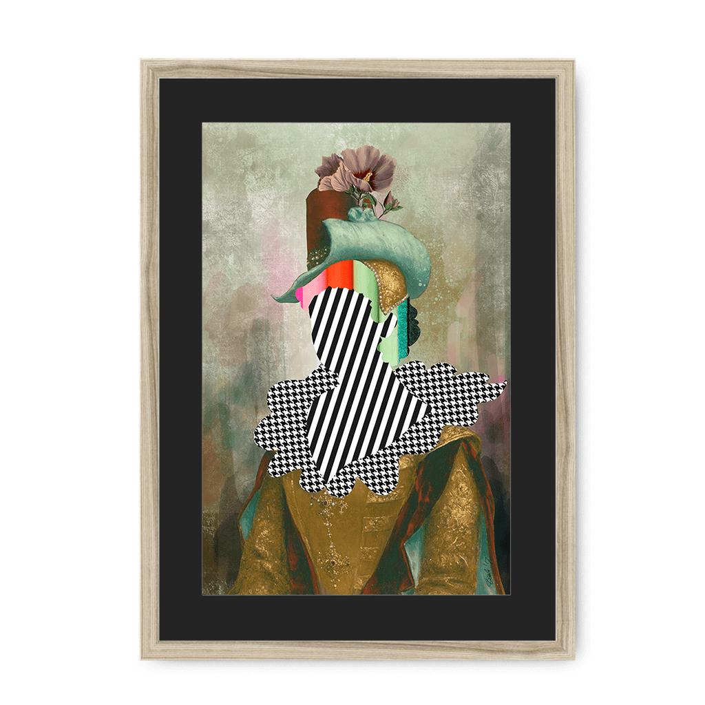 The Duchess Framed Print Noblesse Oblige A3 (297 X 420 mm) / Natural / Black Mount Framed Print