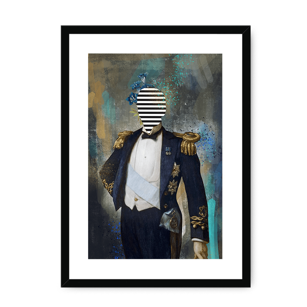The Duke Framed Print Noblesse Oblige A3 (297 X 420 mm) / Black / White Mount Framed Print