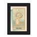 The Fool Framed Print Tarot Cats A3 (297 X 420 mm) / Black / Black Mount Framed Print