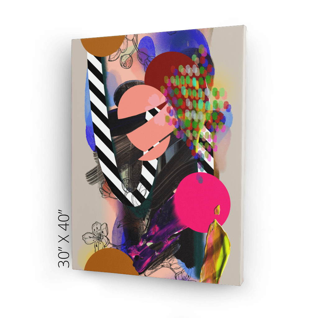 Tokyo Electric Canvas Print Road Tripping Canvas Print