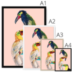 Tower Of Toucans Framed Print The Gathering Framed Print