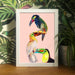 Tower Of Toucans Giclée Art Print The Gathering Art Print