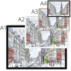 Tron Kirk Royal Mile Framed Print Essential Edinburgh Framed Print