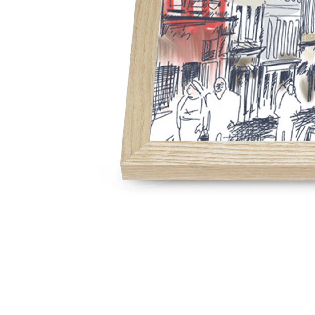 Tron Kirk Royal Mile Framed Print Essential Edinburgh Framed Print