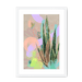 Tropic Pop Framed Print Heat Flares A3 (297 X 420 mm) / White / White Mount Framed Print
