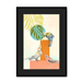 Tropical Pals Framed Print The Gathering A3 (297 X 420 mm) / Black / Black Mount Framed Print