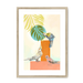 Tropical Pals Framed Print The Gathering A3 (297 X 420 mm) / Natural / White Mount Framed Print