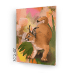 Tufted Whimsy Canvas Print Pawky Paws Canvas Print