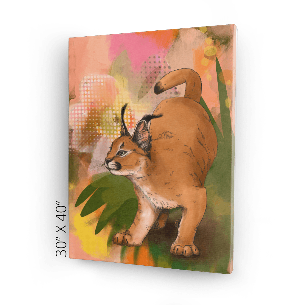 Tufted Whimsy Canvas Print Pawky Paws Canvas Print