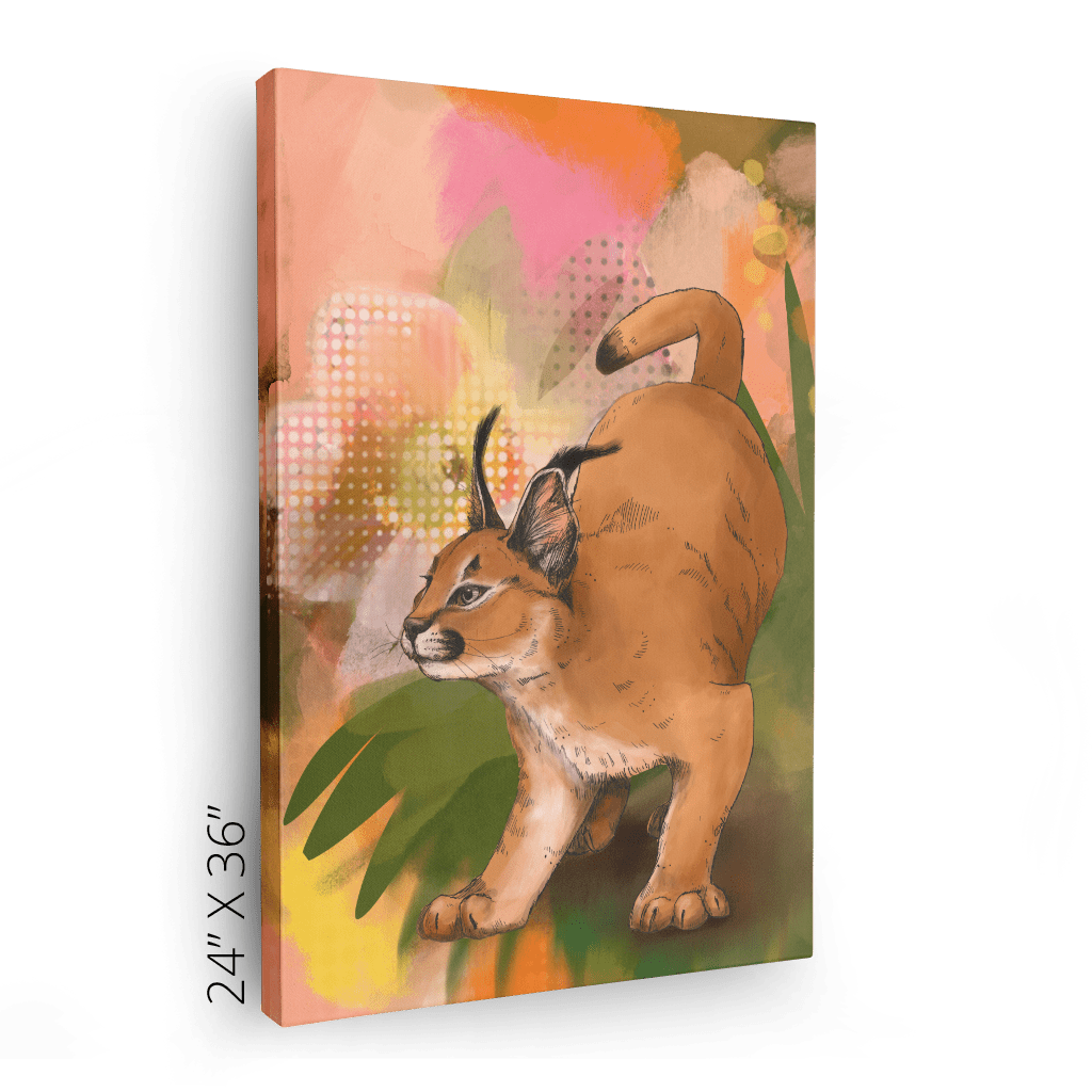 Tufted Whimsy Canvas Print Pawky Paws Canvas Print