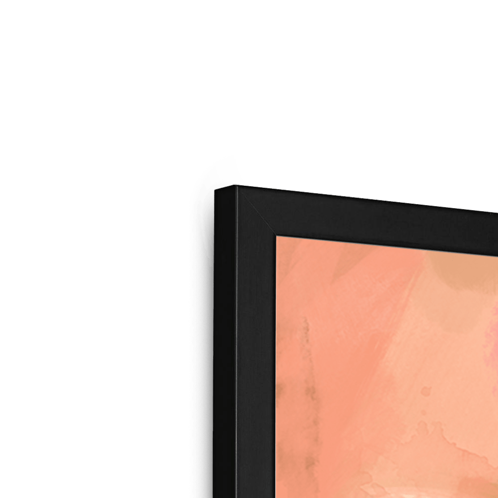 Tufted Whimsy Framed Print Pawky Paws Framed Print