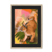 Tufted Whimsy Framed Print Pawky Paws A3 (297 X 420 mm) / Natural / Black Mount Framed Print
