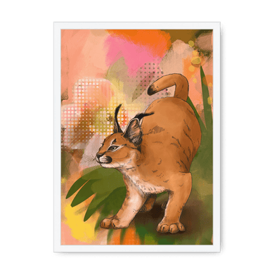 Tufted Whimsy Framed Print Pawky Paws A3 (297 X 420 mm) / White / No Mount (All Art) Framed Print