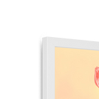 Tulips In Orange Framed Print Happy Stems Framed Print