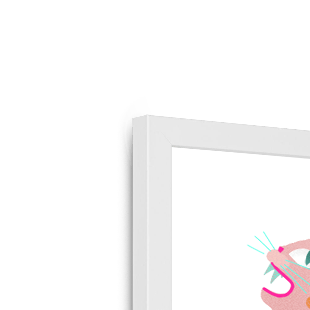 Up The Walls Framed Print 4 Cats Of The Quarantine Framed Print