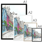 Victoria Street Framed Print Essential Edinburgh Framed Print