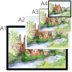 Water Of Leith & Dean Village Framed Print Essential Edinburgh Framed Print