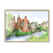 Water Of Leith & Dean Village Framed Print Essential Edinburgh A3 (297 X 420 mm) / Natural / No Mount (All Art) Framed Print