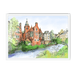 Water Of Leith & Dean Village Framed Print Essential Edinburgh A3 (297 X 420 mm) / White / No Mount (All Art) Framed Print