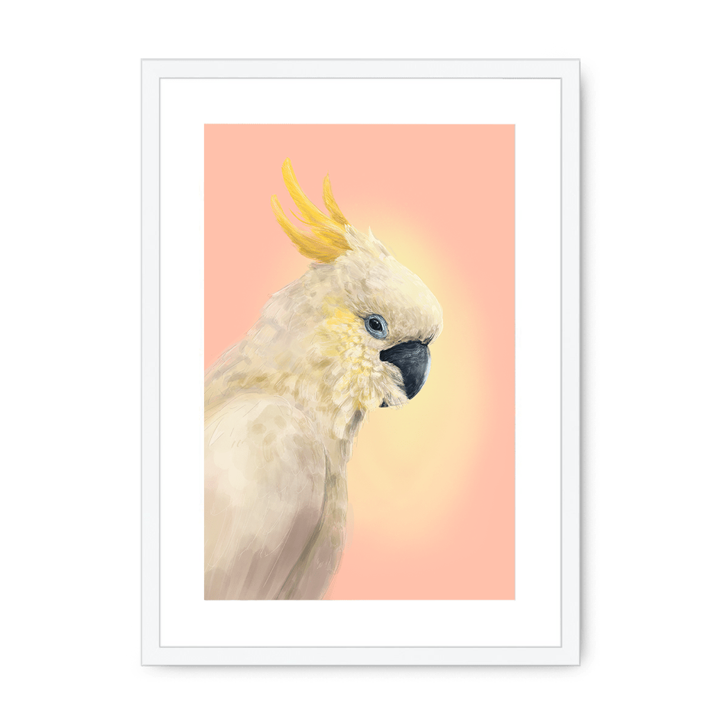 CockaTwos White Framed Print CockaTwos A3 (297 X 420 mm) / White / White Mount Framed Print