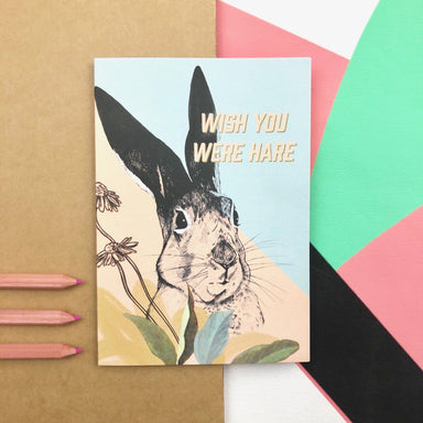 You Were Hare Greeting Card Forest Fam Greeting Cards Card