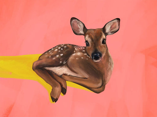 Friendly Fawn Giclée Art Print Creature Features Art Print